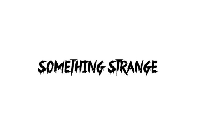 Free halloween fonts - Something Strange Fon