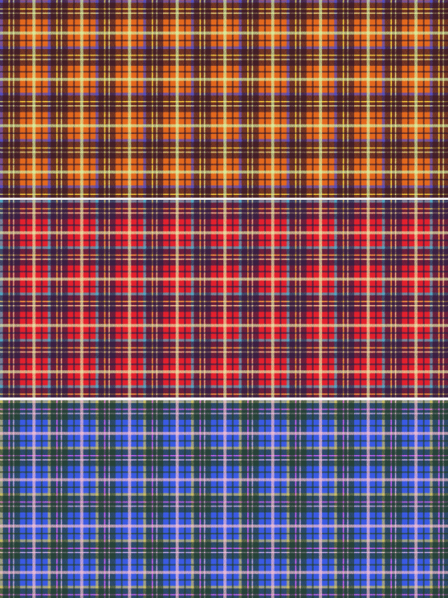 Plaid Vector